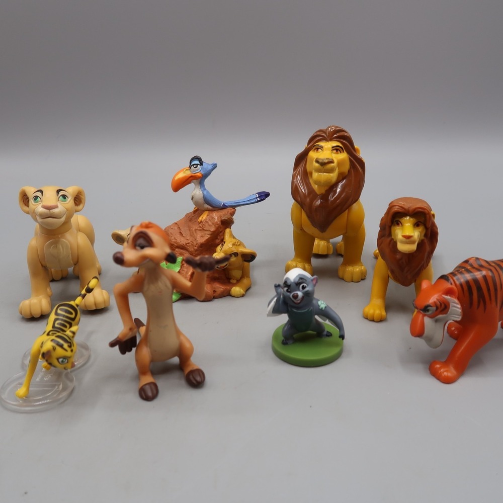 The Lion King 90s Mixed Action Toy Figures Mattel Disney Lot Lion Guard